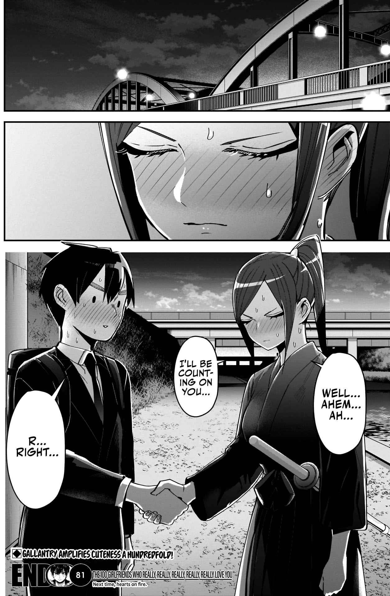The 100 Girlfriends Who Really, Really, Really, Really, Really Love You Chapter 81 - Page 17 in English