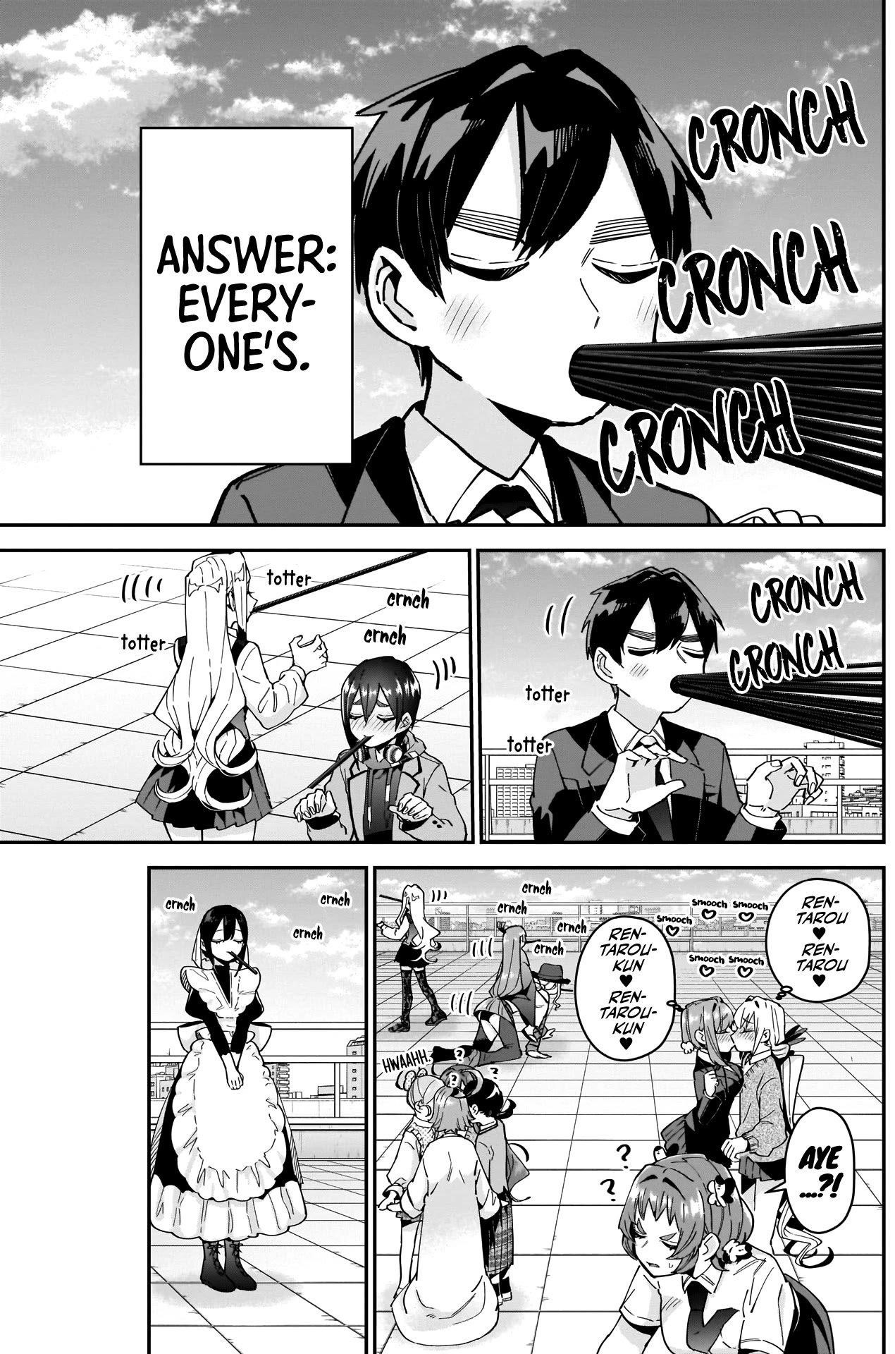 The 100 Girlfriends Who Really, Really, Really, Really, Really Love You Chapter 86 - Page 15 in English