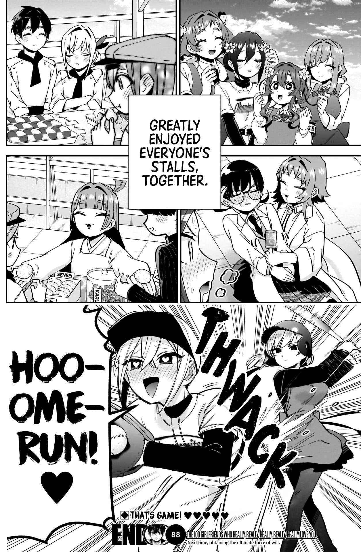 The 100 Girlfriends Who Really, Really, Really, Really, Really Love You Chapter 88 - Page 20 in English
