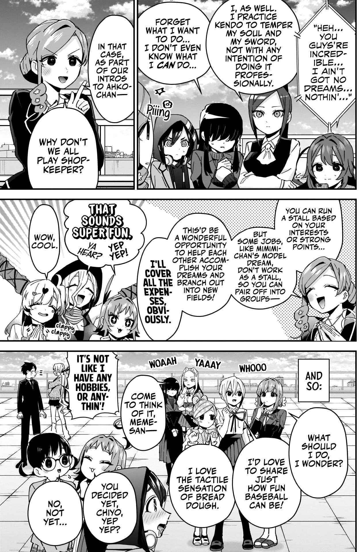 The 100 Girlfriends Who Really, Really, Really, Really, Really Love You Chapter 88 - Page 3 in English