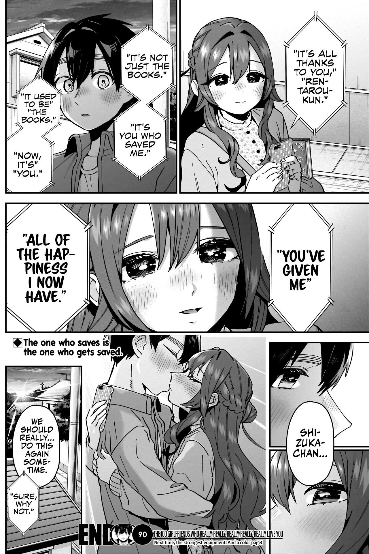 The 100 Girlfriends Who Really, Really, Really, Really, Really Love You Chapter 90 - Page 19 in English