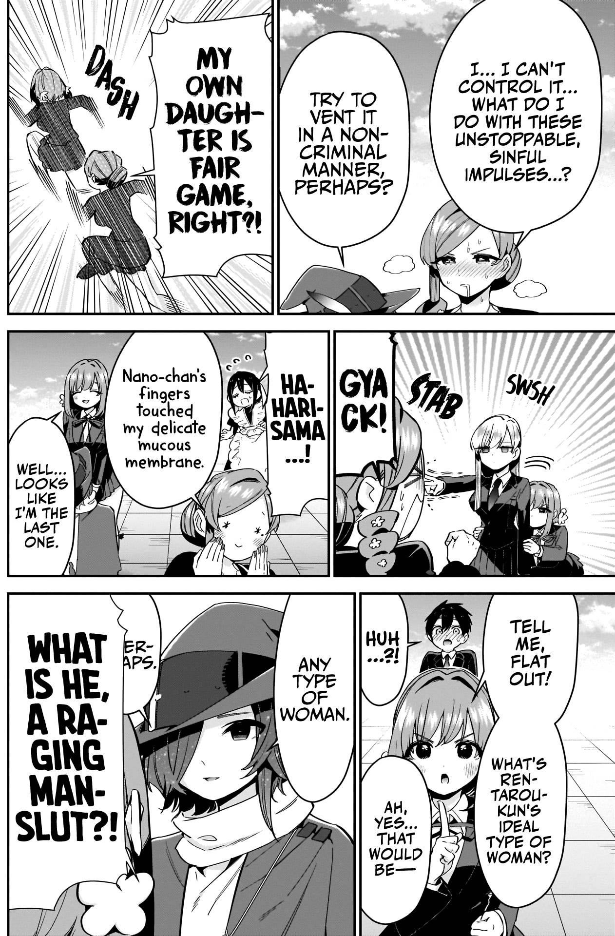 The 100 Girlfriends Who Really, Really, Really, Really, Really Love You Chapter 95 - Page 14 in English