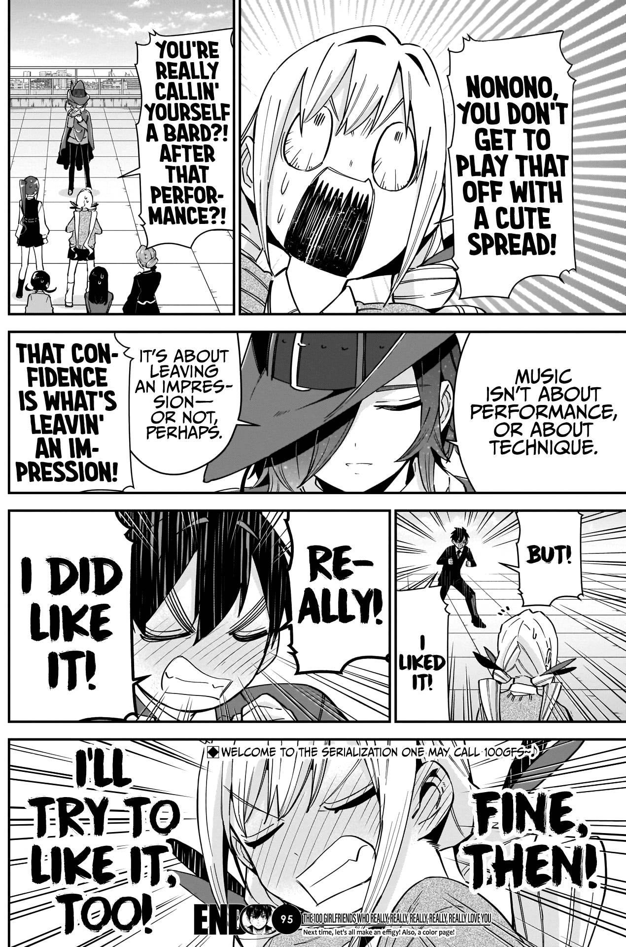 The 100 Girlfriends Who Really, Really, Really, Really, Really Love You Chapter 95 - Page 18 in English