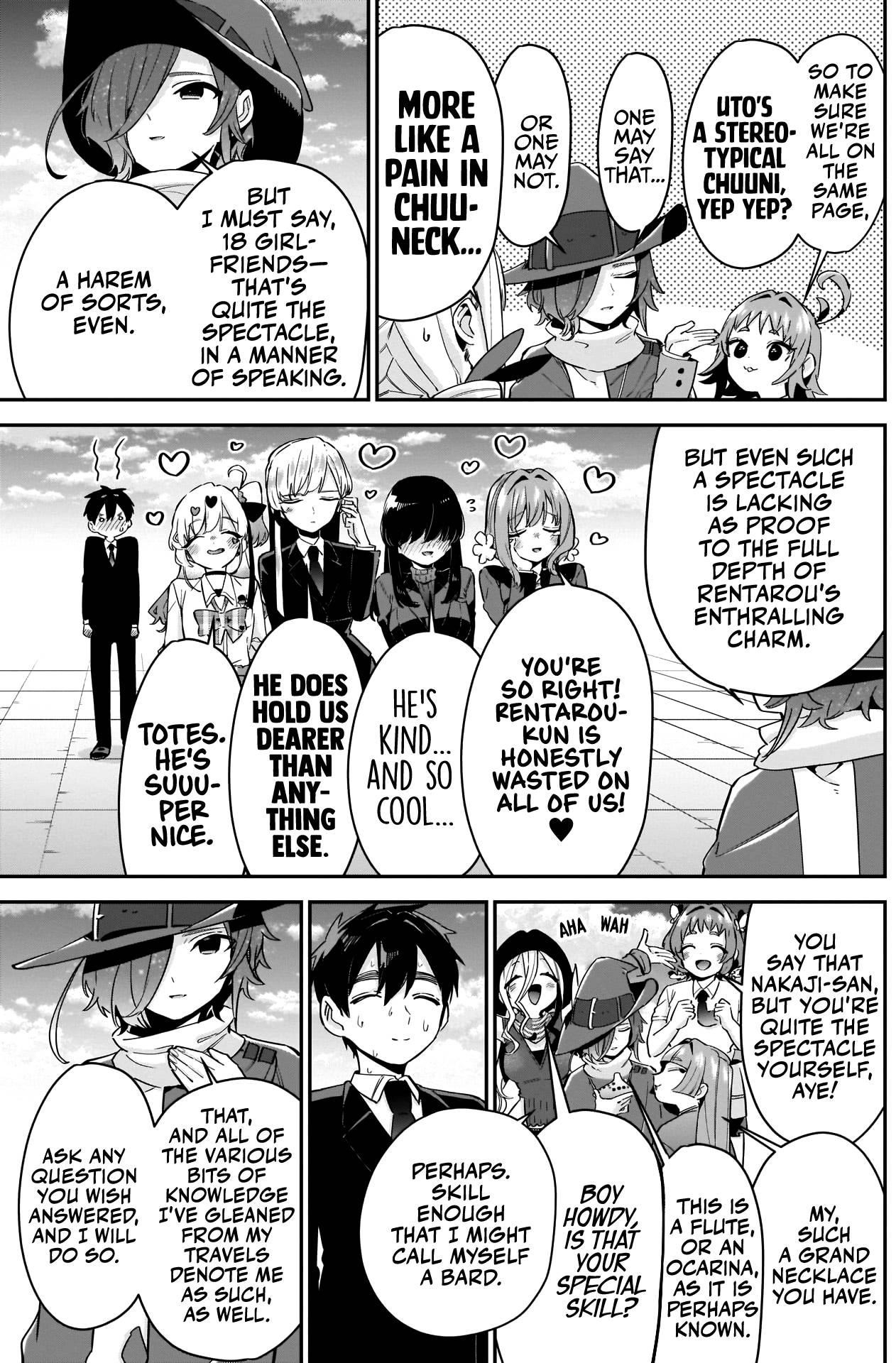 The 100 Girlfriends Who Really, Really, Really, Really, Really Love You Chapter 95 - Page 3 in English