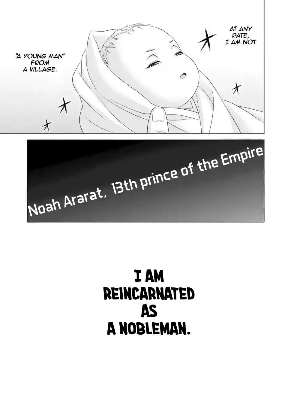 Noble Reincarnation ~Blessed With the Strongest Power From Birth~ Chapter 1.1 - Page 7 in English