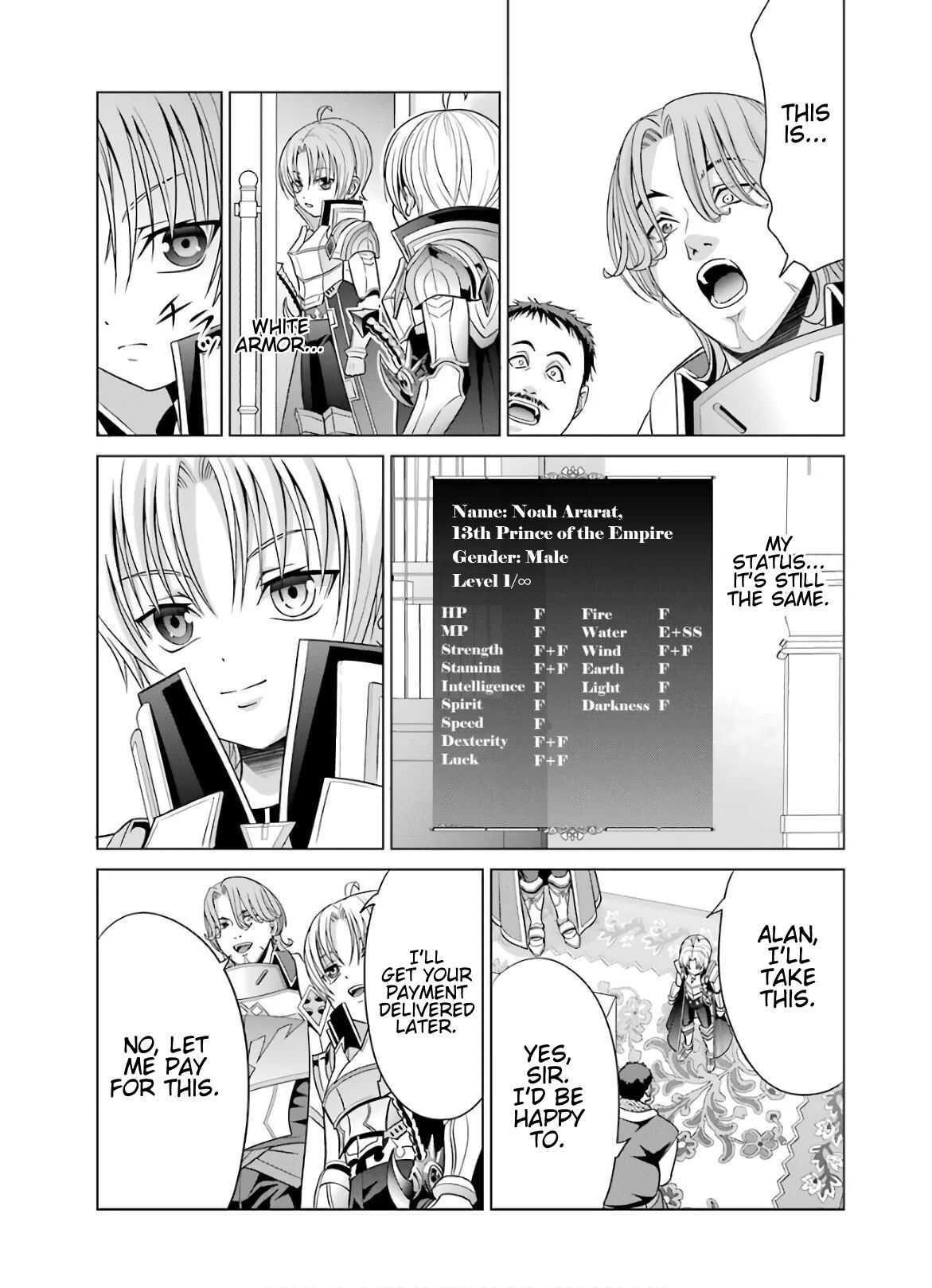 Noble Reincarnation ~Blessed With the Strongest Power From Birth~ Chapter 5 - Page 21 in English