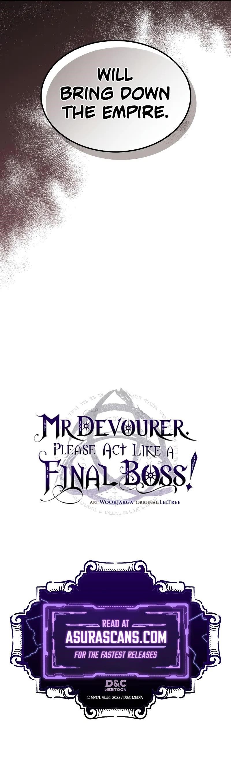 Mr. Devourer, Please Act Like a Final Boss Chapter 67 - Page 42 in English