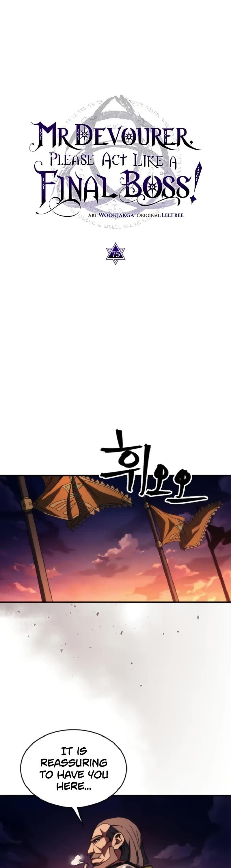 Mr. Devourer, Please Act Like a Final Boss Chapter 75 - Page 9 in English