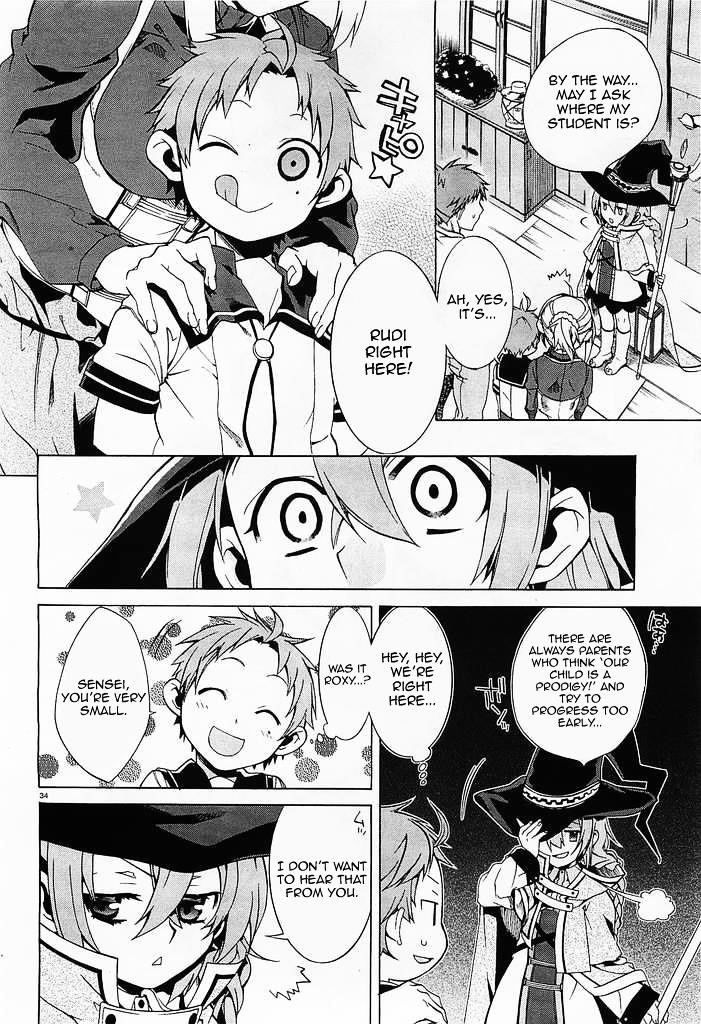Mushoku Tensei – Isekai Ittara Honki Dasu Chapter 1 - Page 36 in English