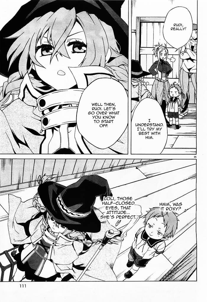 Mushoku Tensei – Isekai Ittara Honki Dasu Chapter 1 - Page 37 in English
