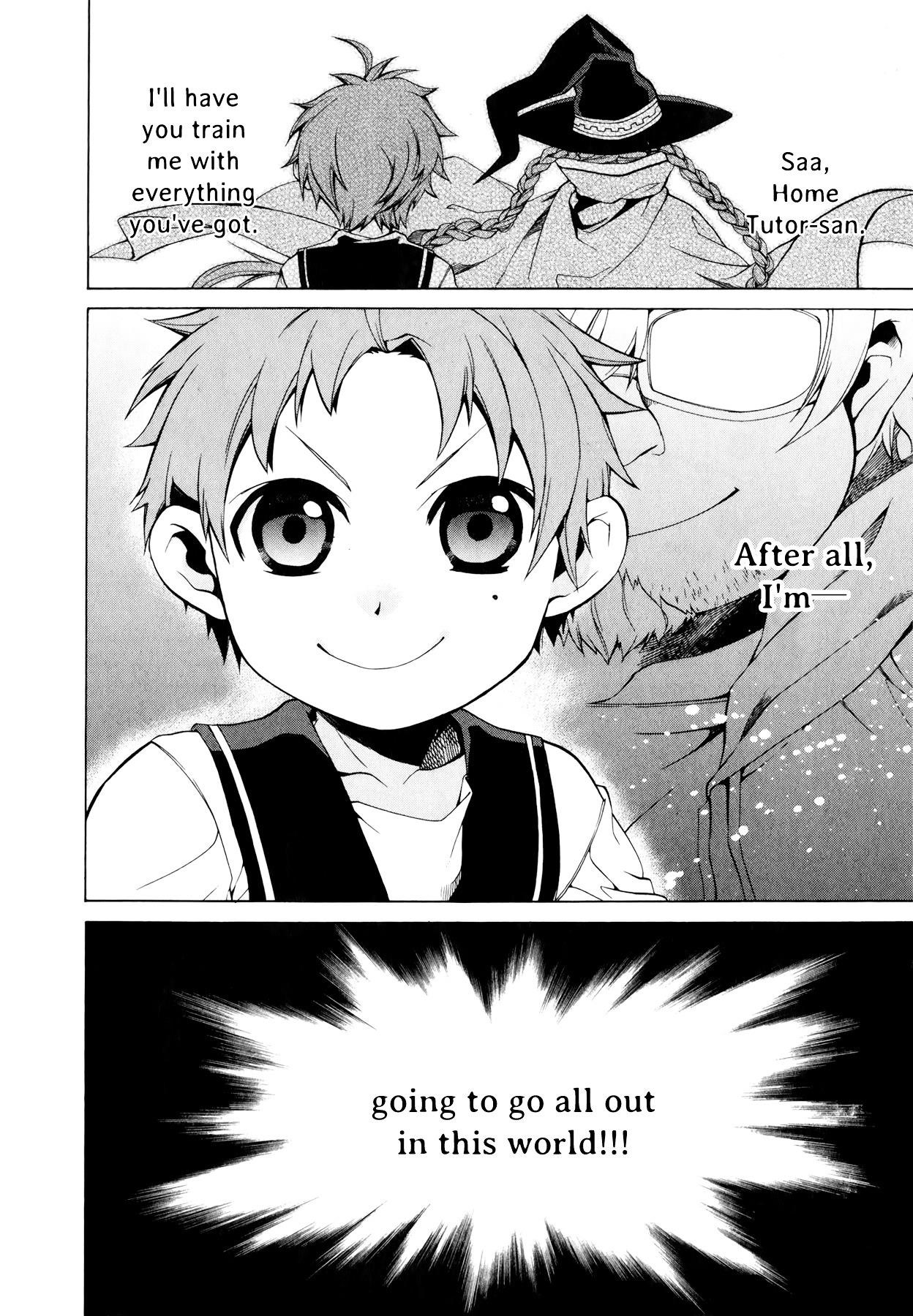 Mushoku Tensei – Isekai Ittara Honki Dasu Chapter 1 - Page 41 in English