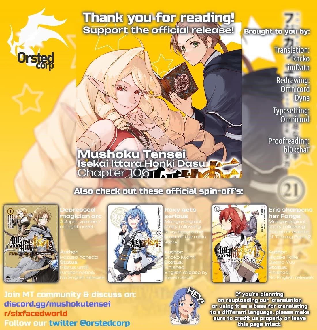 Mushoku Tensei – Isekai Ittara Honki Dasu Chapter 106 - Page 29 in English