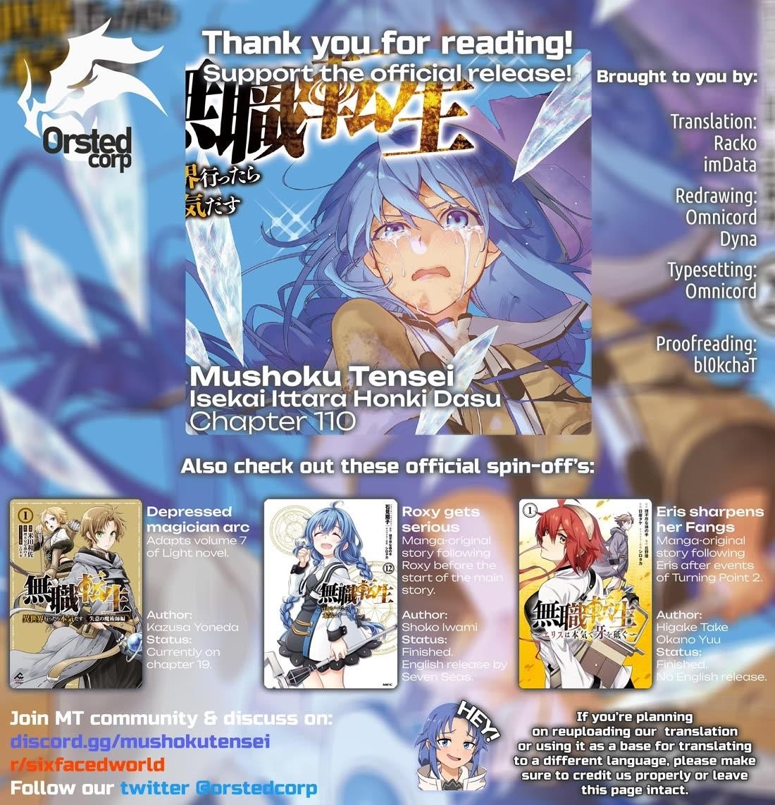 Mushoku Tensei – Isekai Ittara Honki Dasu Chapter 110 - Page 39 in English