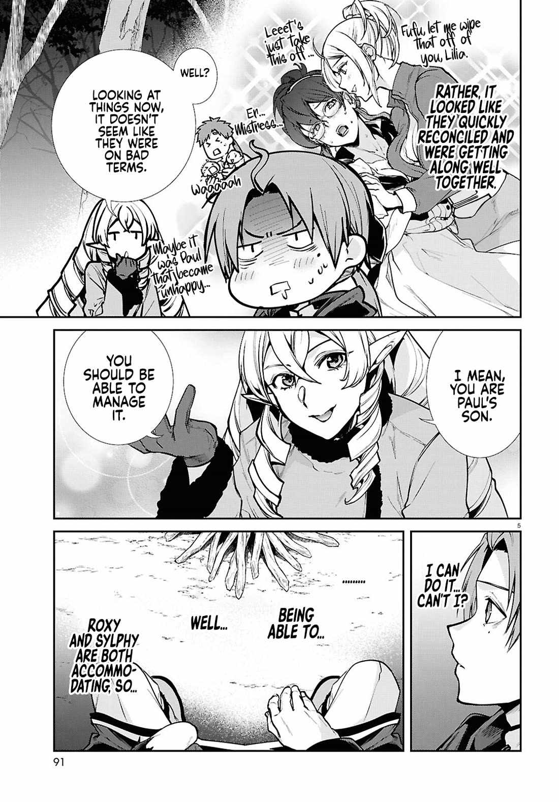 Mushoku Tensei – Isekai Ittara Honki Dasu Chapter 115 - Page 5 in English