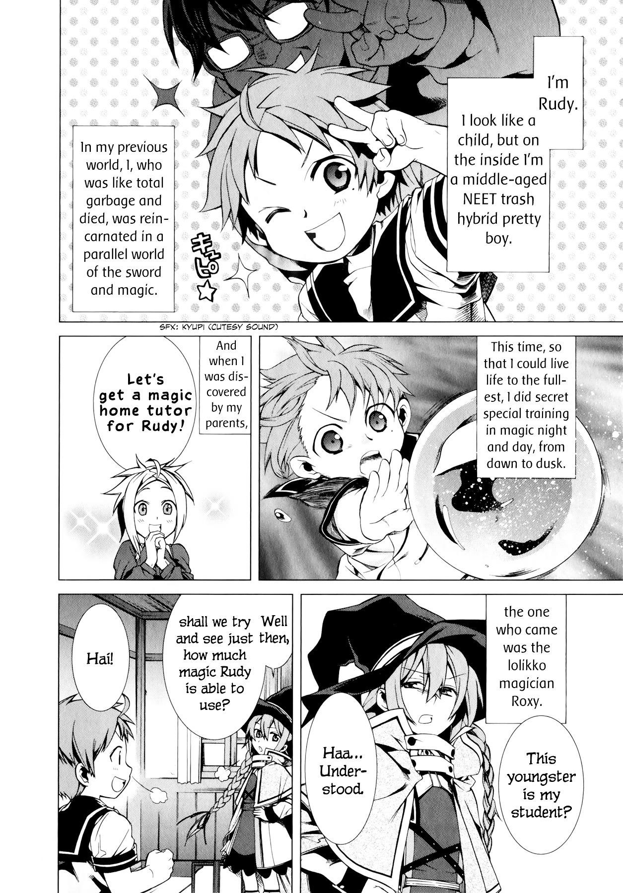 Mushoku Tensei – Isekai Ittara Honki Dasu Chapter 2 - Page 3 in English