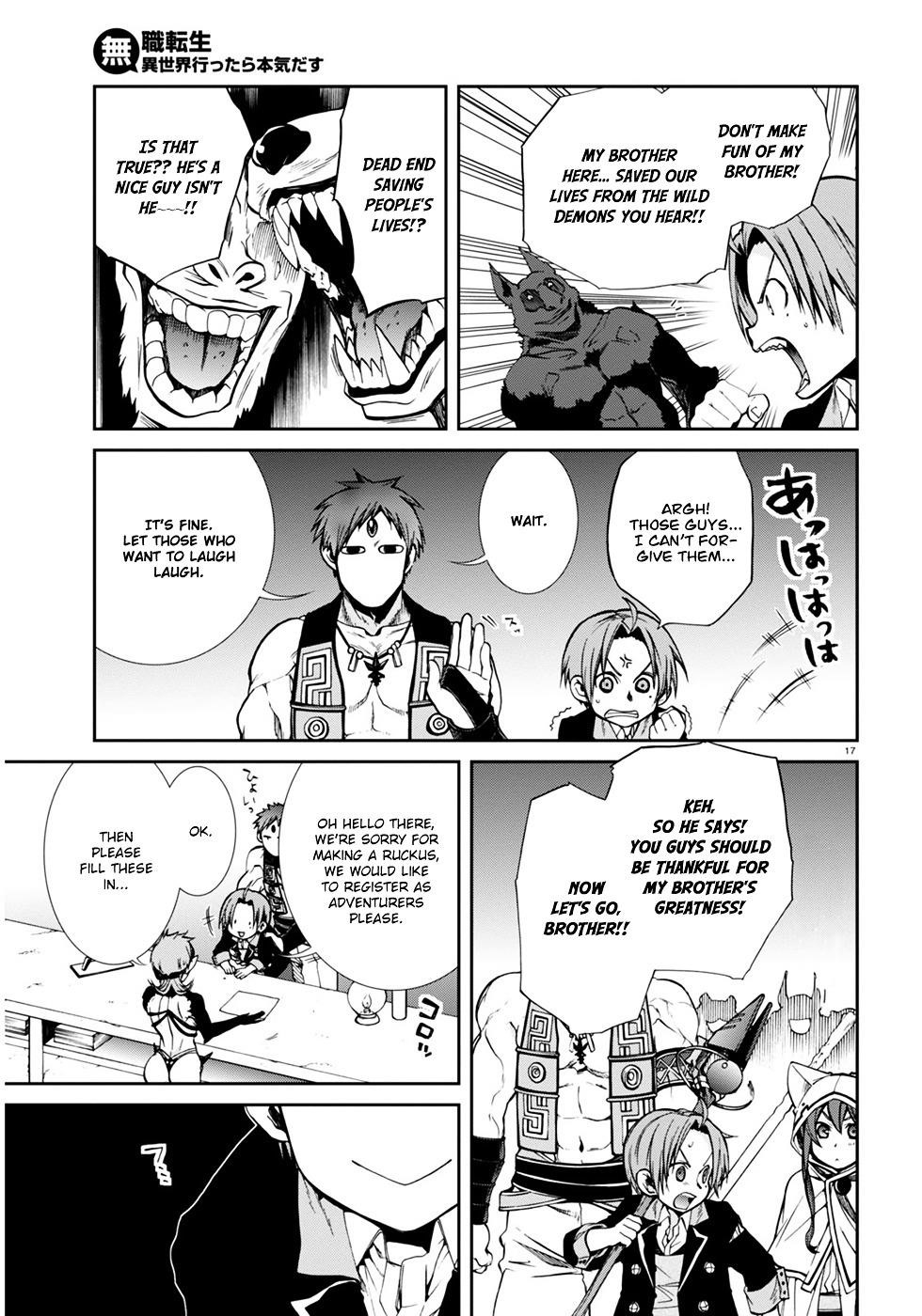 Mushoku Tensei – Isekai Ittara Honki Dasu Chapter 20 - Page 18 in English