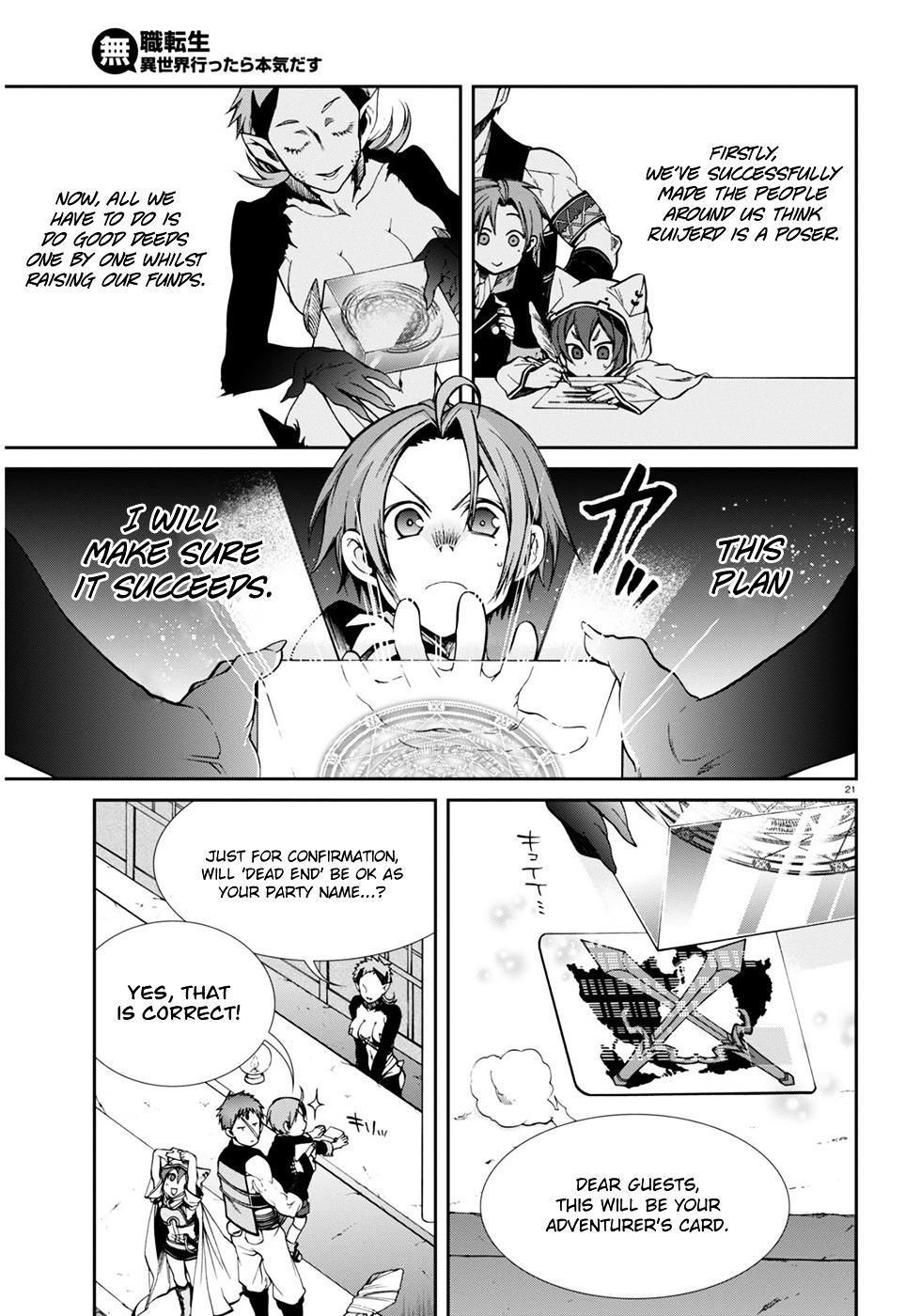 Mushoku Tensei – Isekai Ittara Honki Dasu Chapter 20 - Page 22 in English