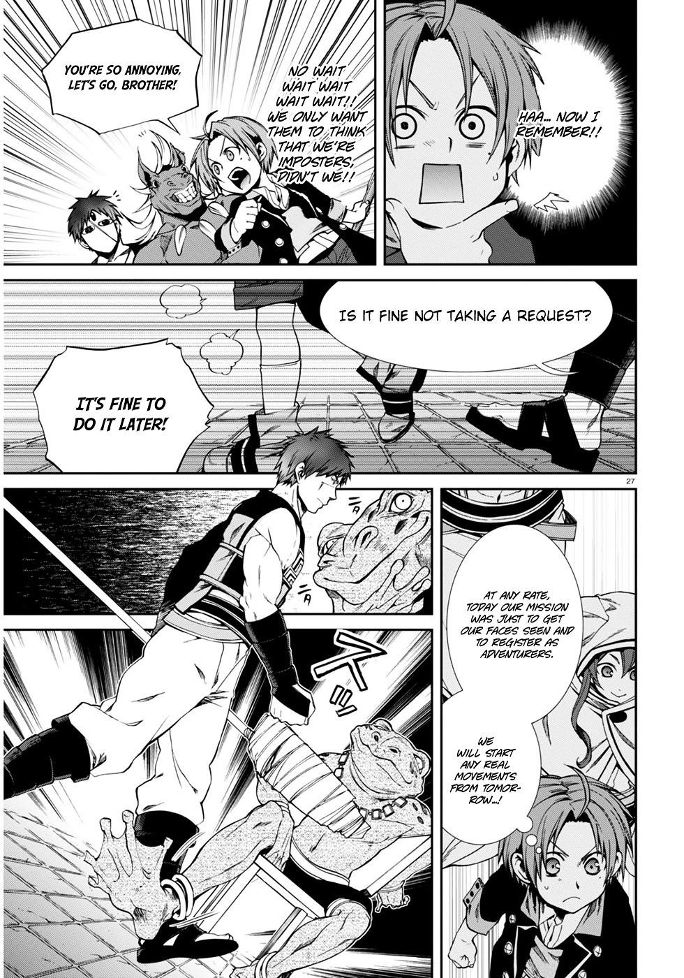 Mushoku Tensei – Isekai Ittara Honki Dasu Chapter 20 - Page 28 in English
