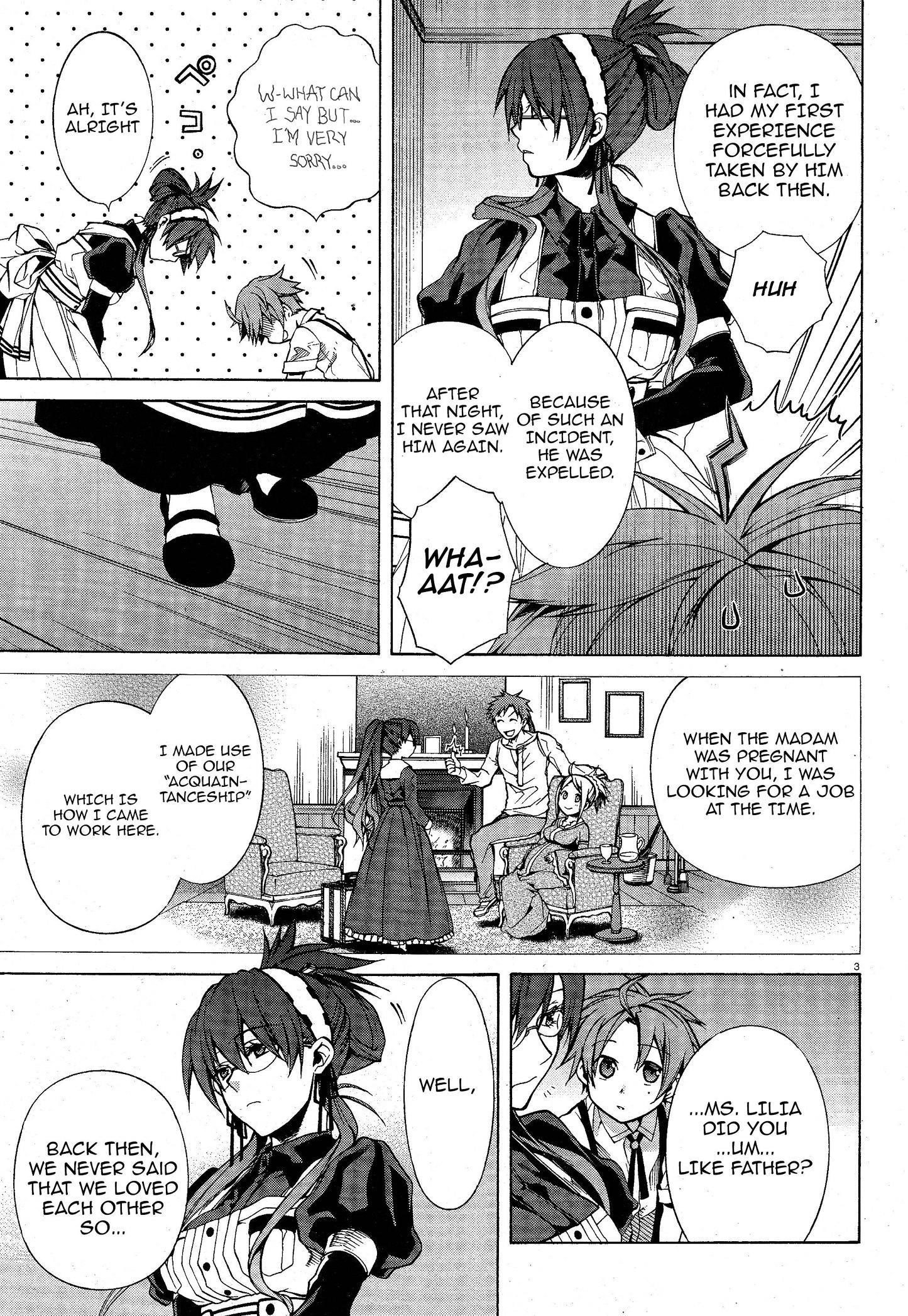 Mushoku Tensei – Isekai Ittara Honki Dasu Chapter 5.5 - Page 3 in English