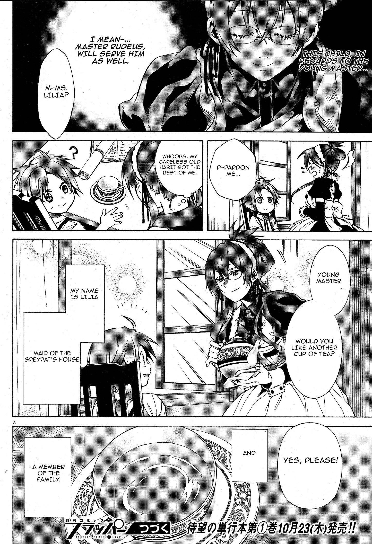 Mushoku Tensei – Isekai Ittara Honki Dasu Chapter 5.5 - Page 8 in English