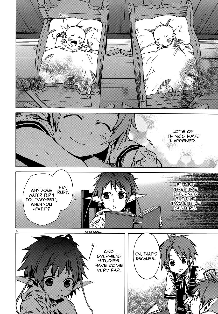 Mushoku Tensei – Isekai Ittara Honki Dasu Chapter 5 - Page 22 in English