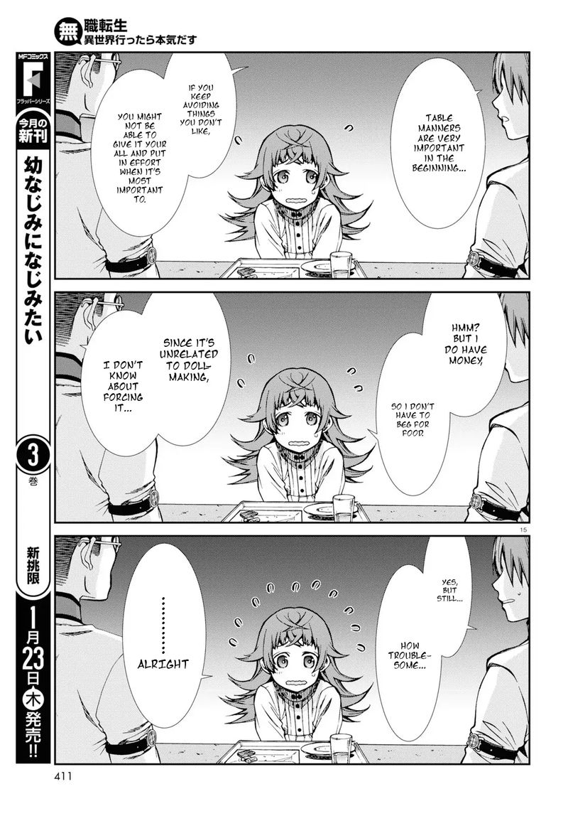 Mushoku Tensei – Isekai Ittara Honki Dasu Chapter 59 - Page 15 in English