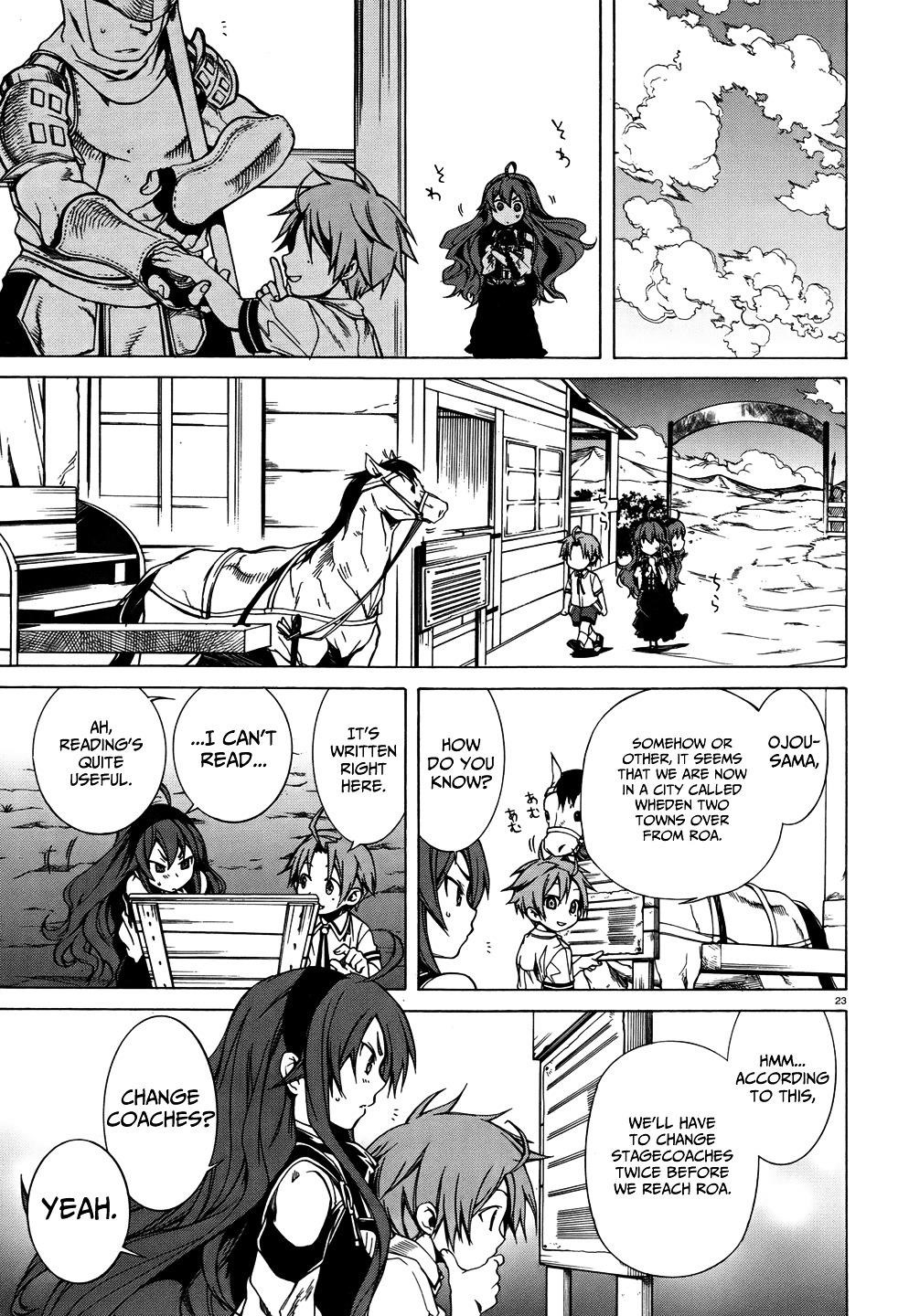 Mushoku Tensei – Isekai Ittara Honki Dasu Chapter 7 - Page 25 in English