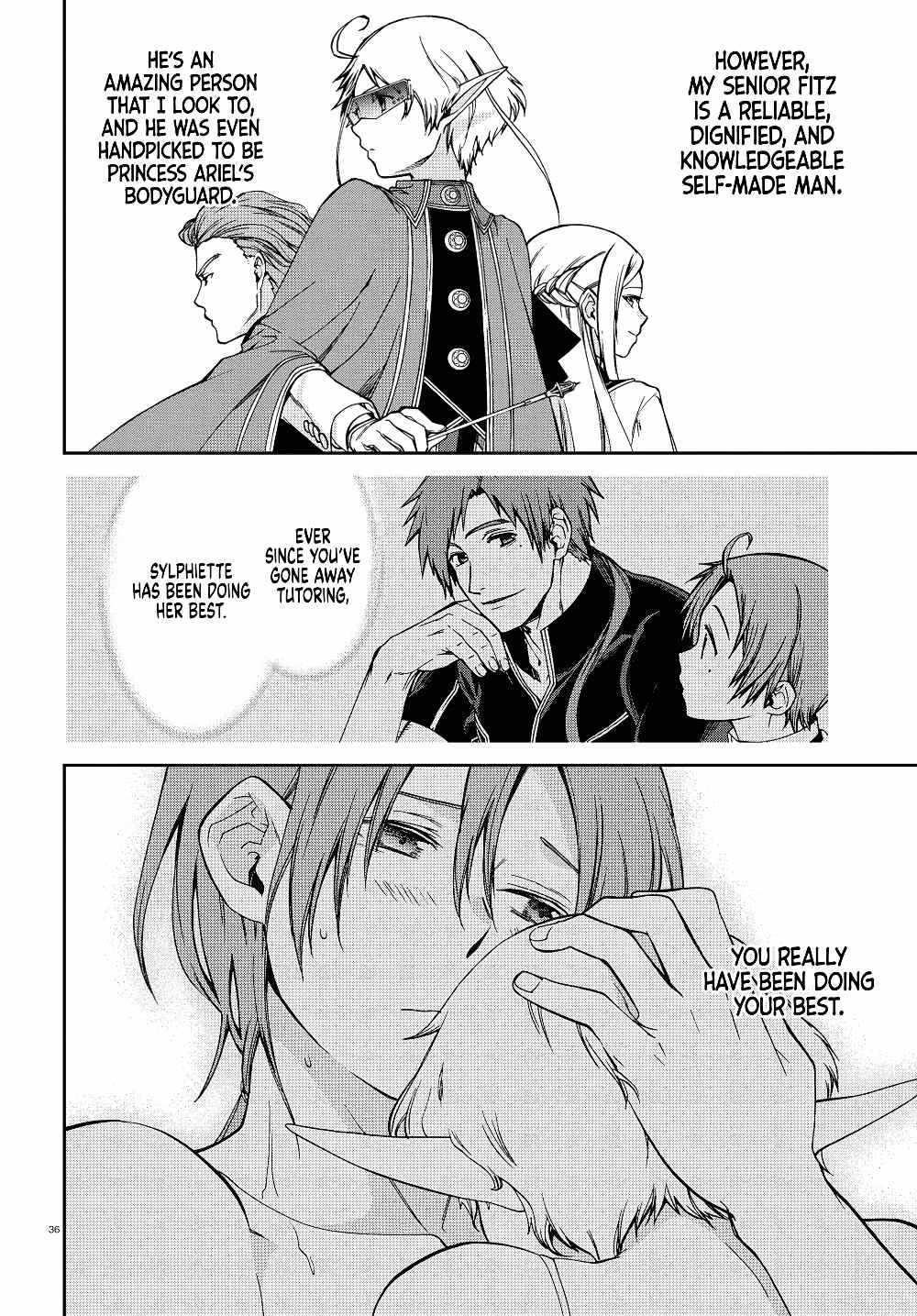 Mushoku Tensei – Isekai Ittara Honki Dasu Chapter 74 - Page 35 in English