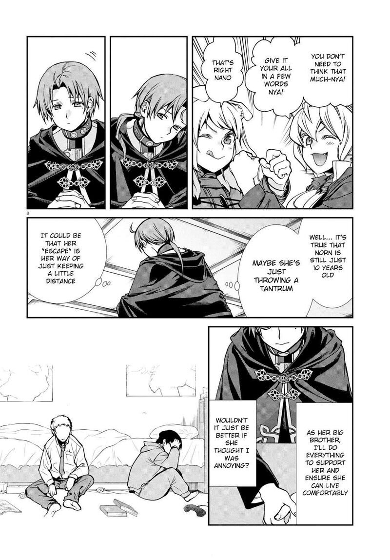 Mushoku Tensei – Isekai Ittara Honki Dasu Chapter 93 - Page 8 in English