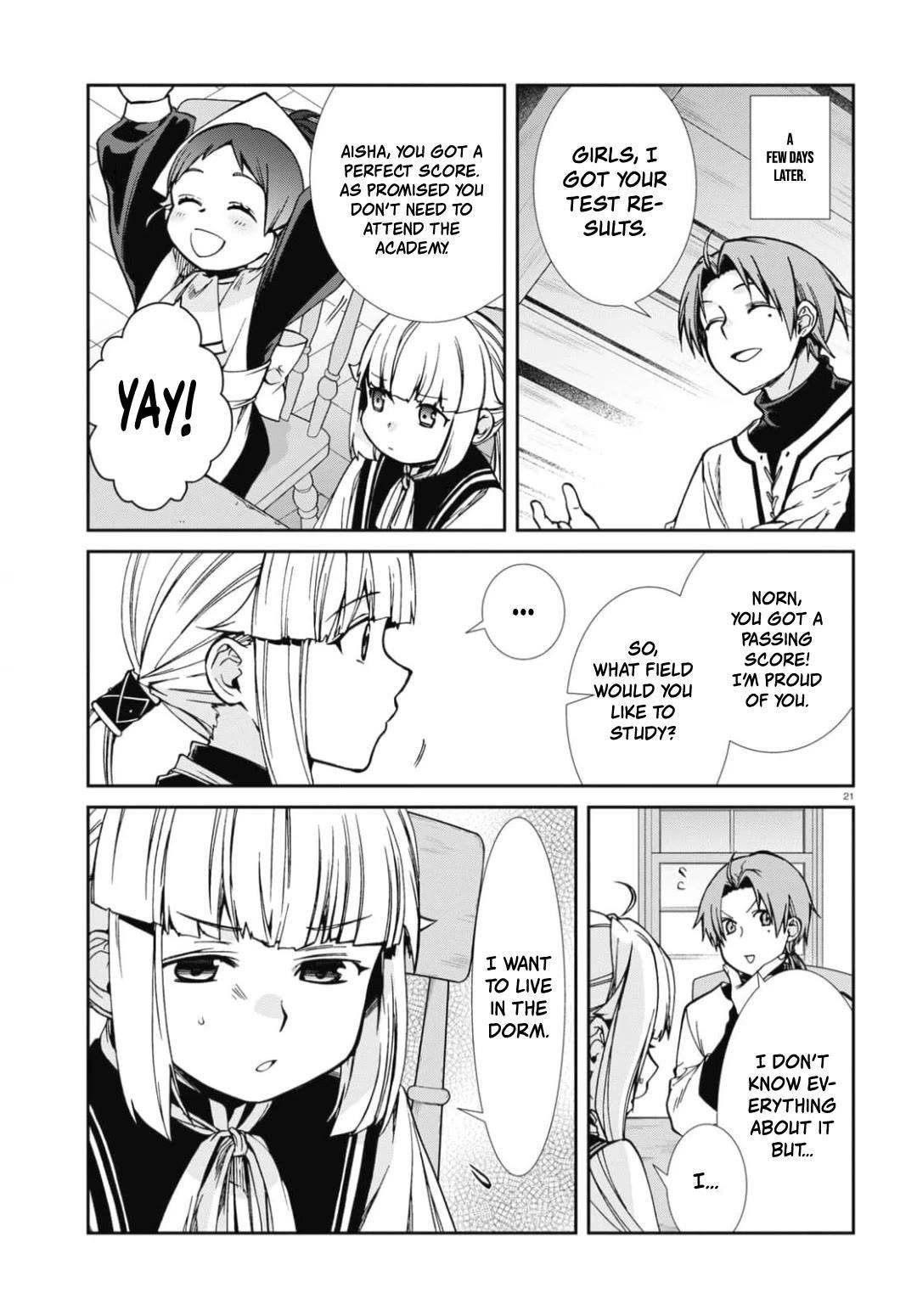 Mushoku Tensei – Isekai Ittara Honki Dasu Chapter 94 - Page 21 in English