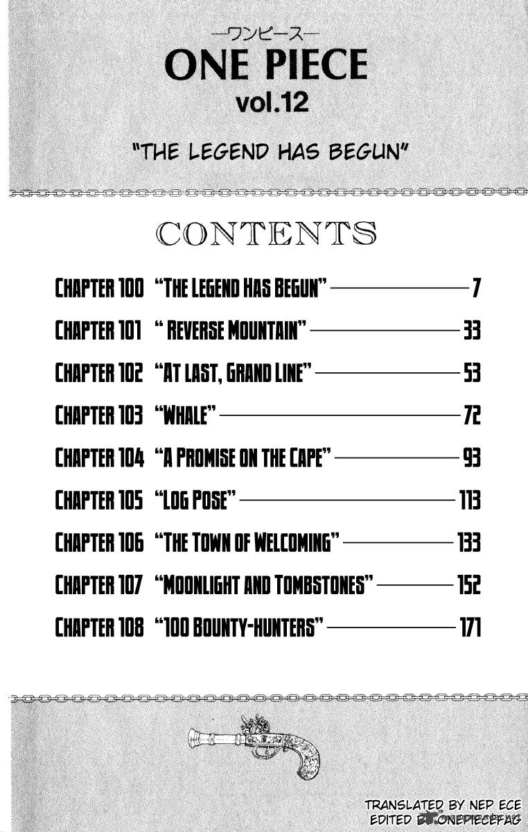 One Piece Chapter 100 - Page 6 in English