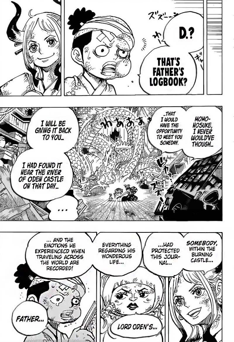 One Piece Chapter 1000 - Page 3 in English