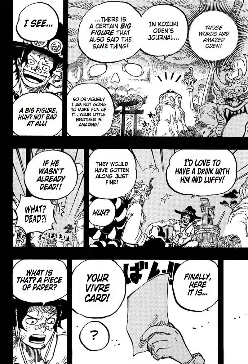 One Piece Chapter 1000 - Page 6 in English