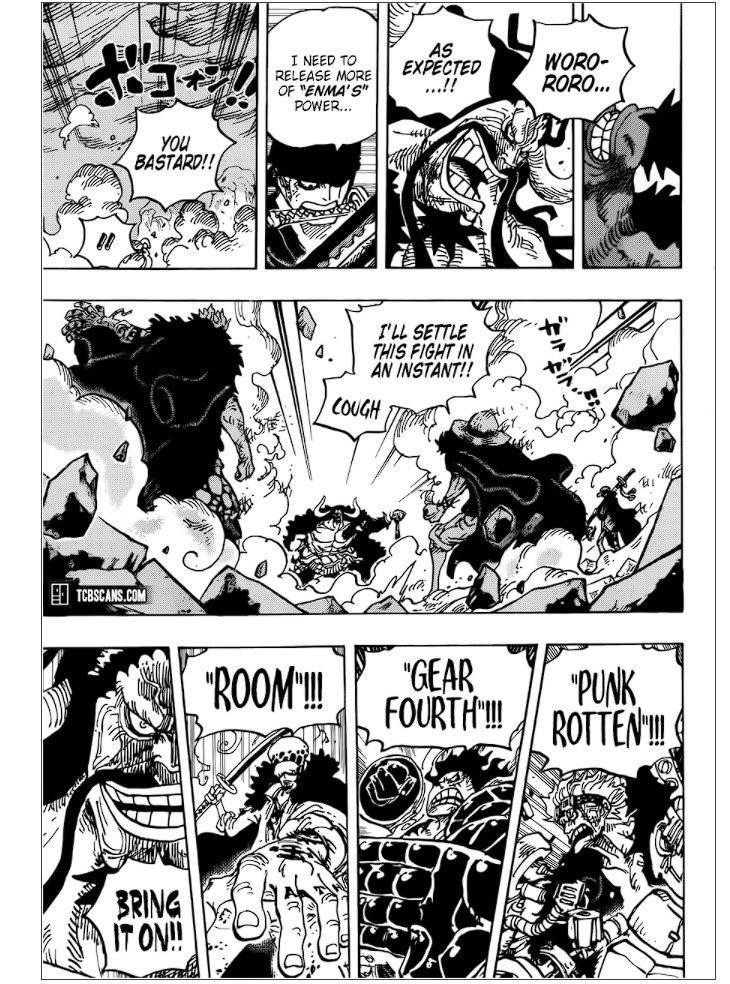One Piece Chapter 1001 - Page 11 in English