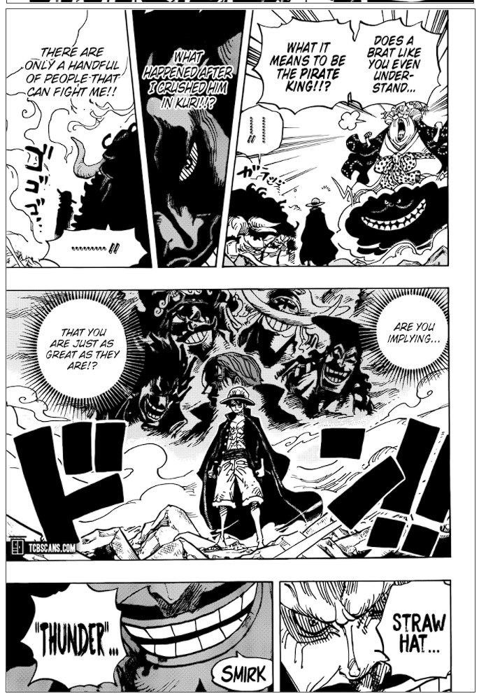 One Piece Chapter 1001 - Page 3 in English