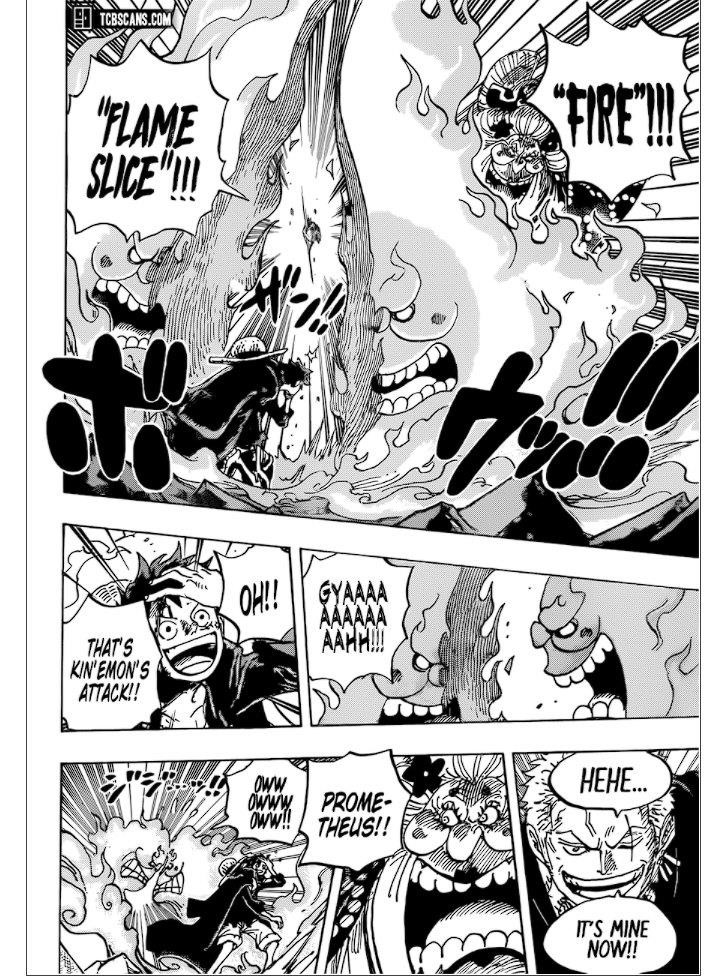 One Piece Chapter 1001 - Page 6 in English