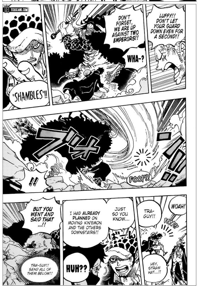 One Piece Chapter 1001 - Page 7 in English