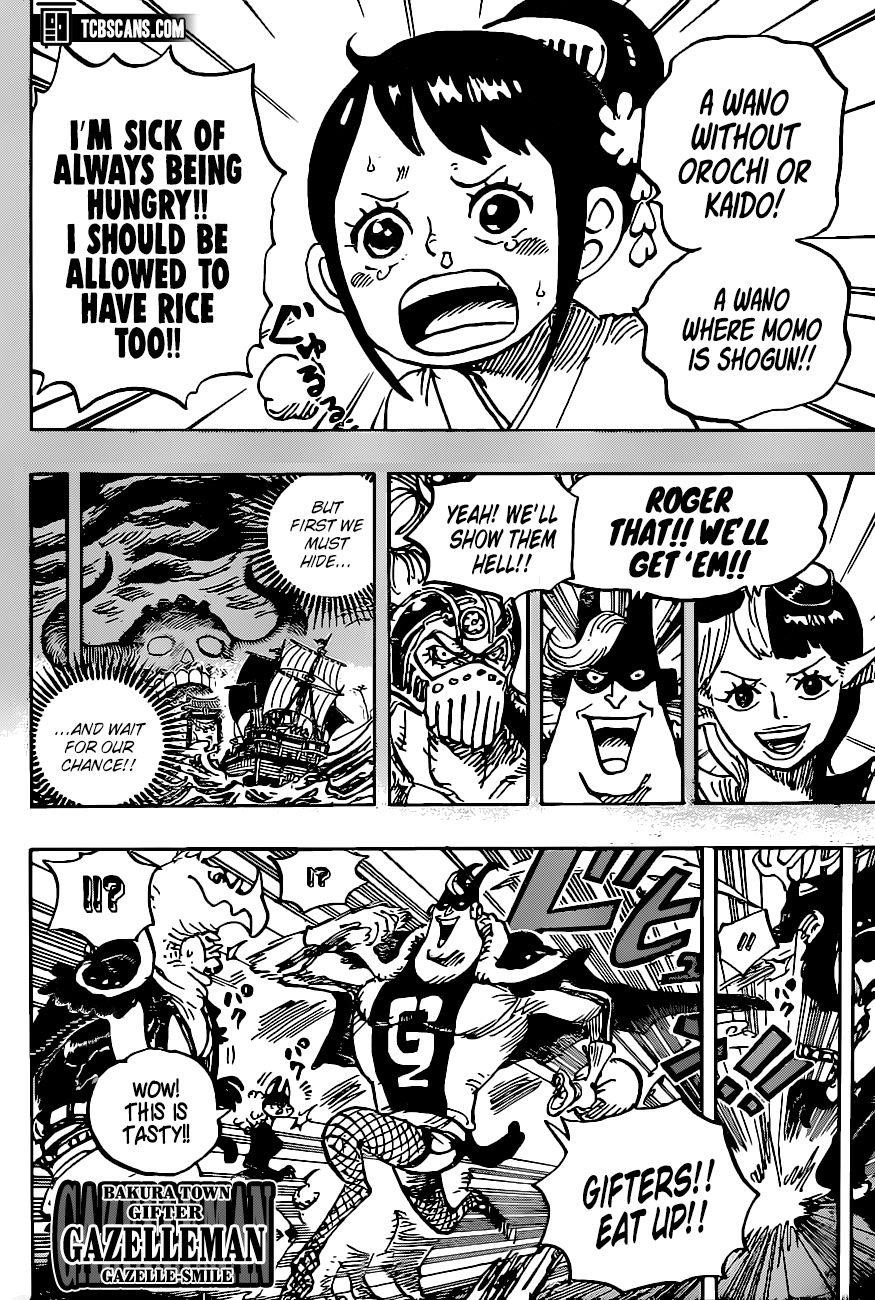 One Piece Chapter 1004 - Page 4 in English
