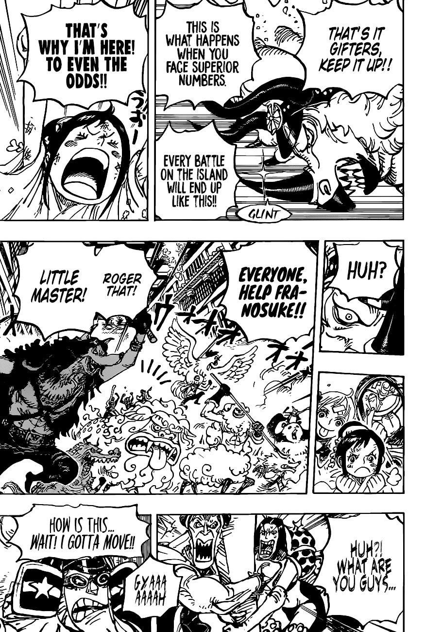 One Piece Chapter 1004 - Page 9 in English