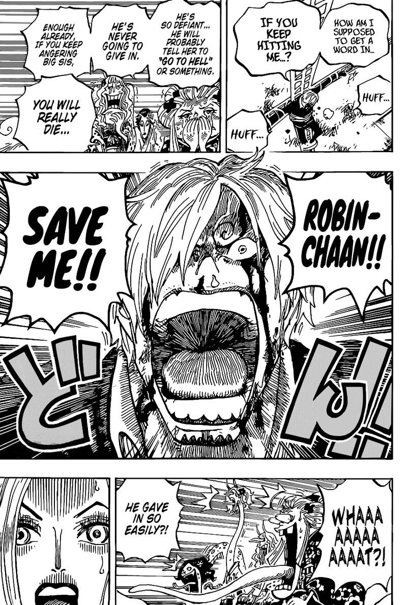 One Piece Chapter 1005 - Page 5 in English