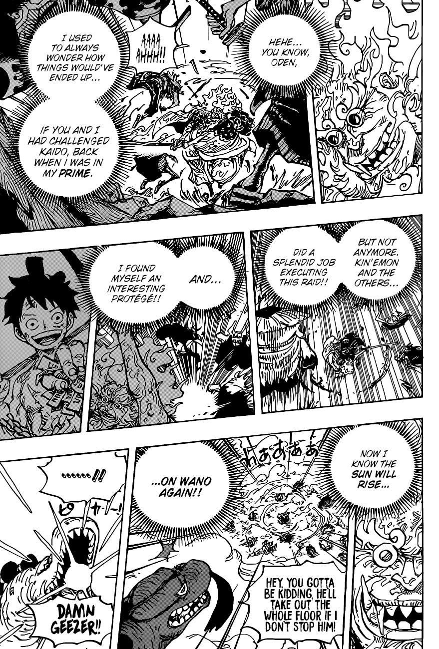 One Piece Chapter 1006 - Page 13 in English