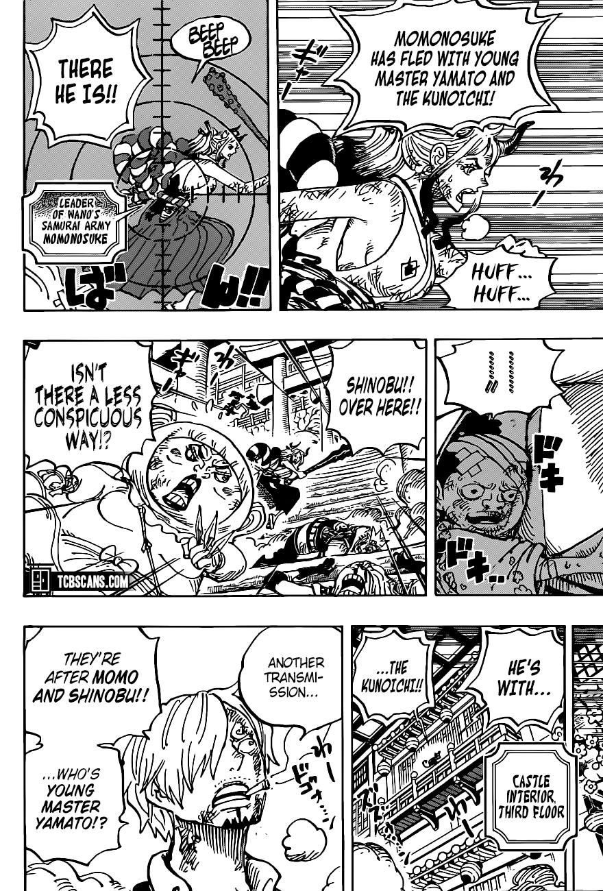 One Piece Chapter 1006 - Page 4 in English