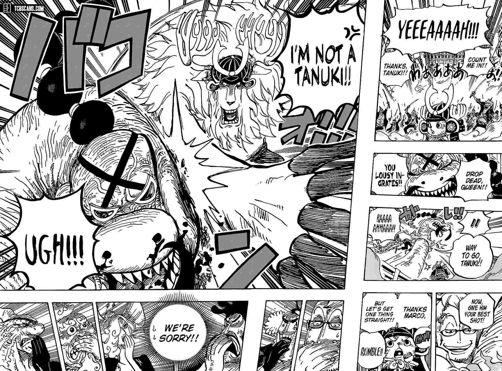 One Piece Chapter 1007 - Page 13 in English