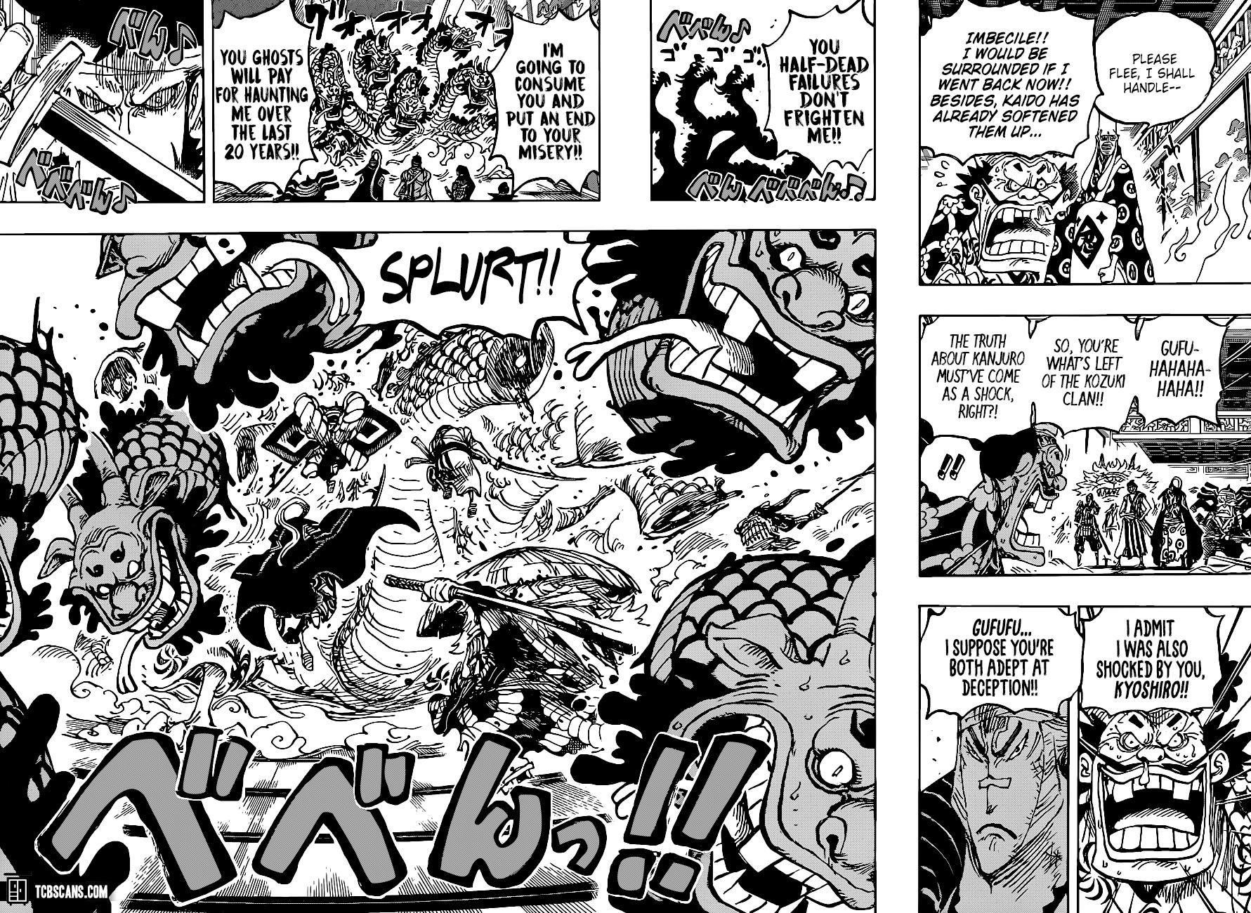 One Piece Chapter 1009 - Page 4 in English