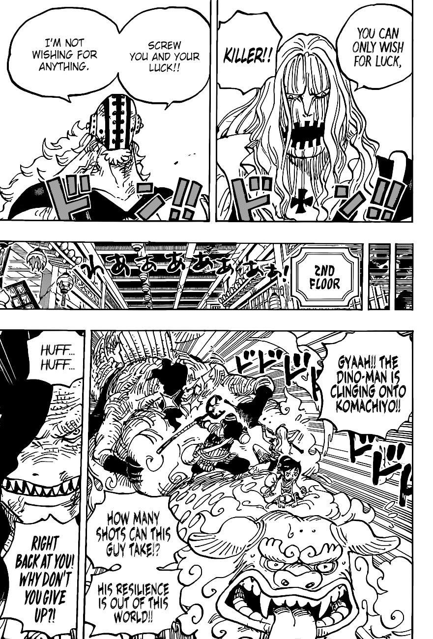 One Piece Chapter 1011 - Page 11 in English