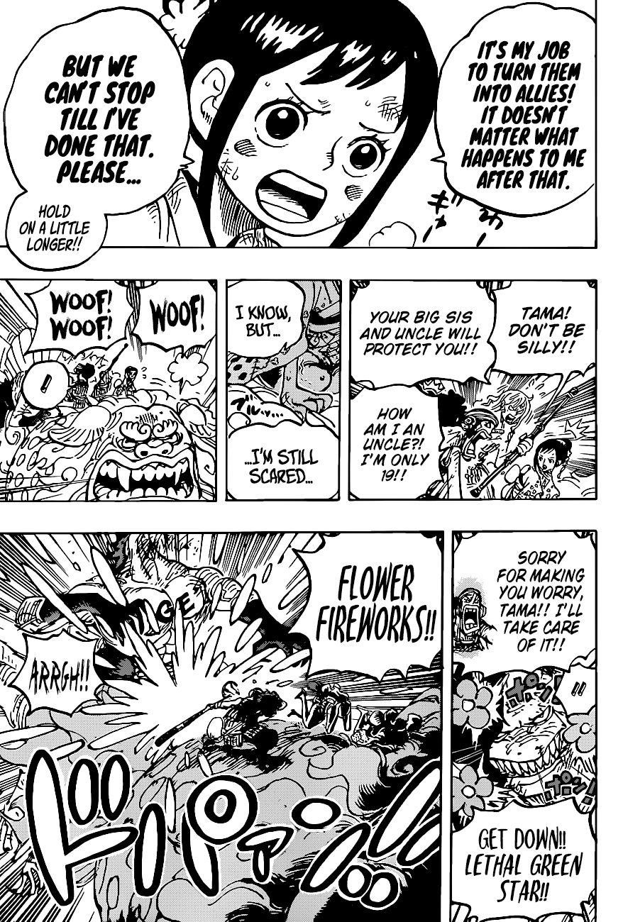 One Piece Chapter 1011 - Page 13 in English