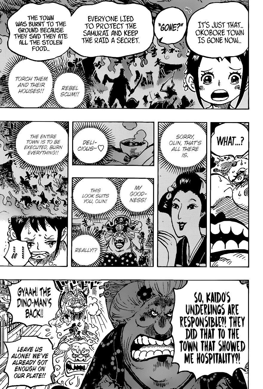 One Piece Chapter 1011 - Page 17 in English