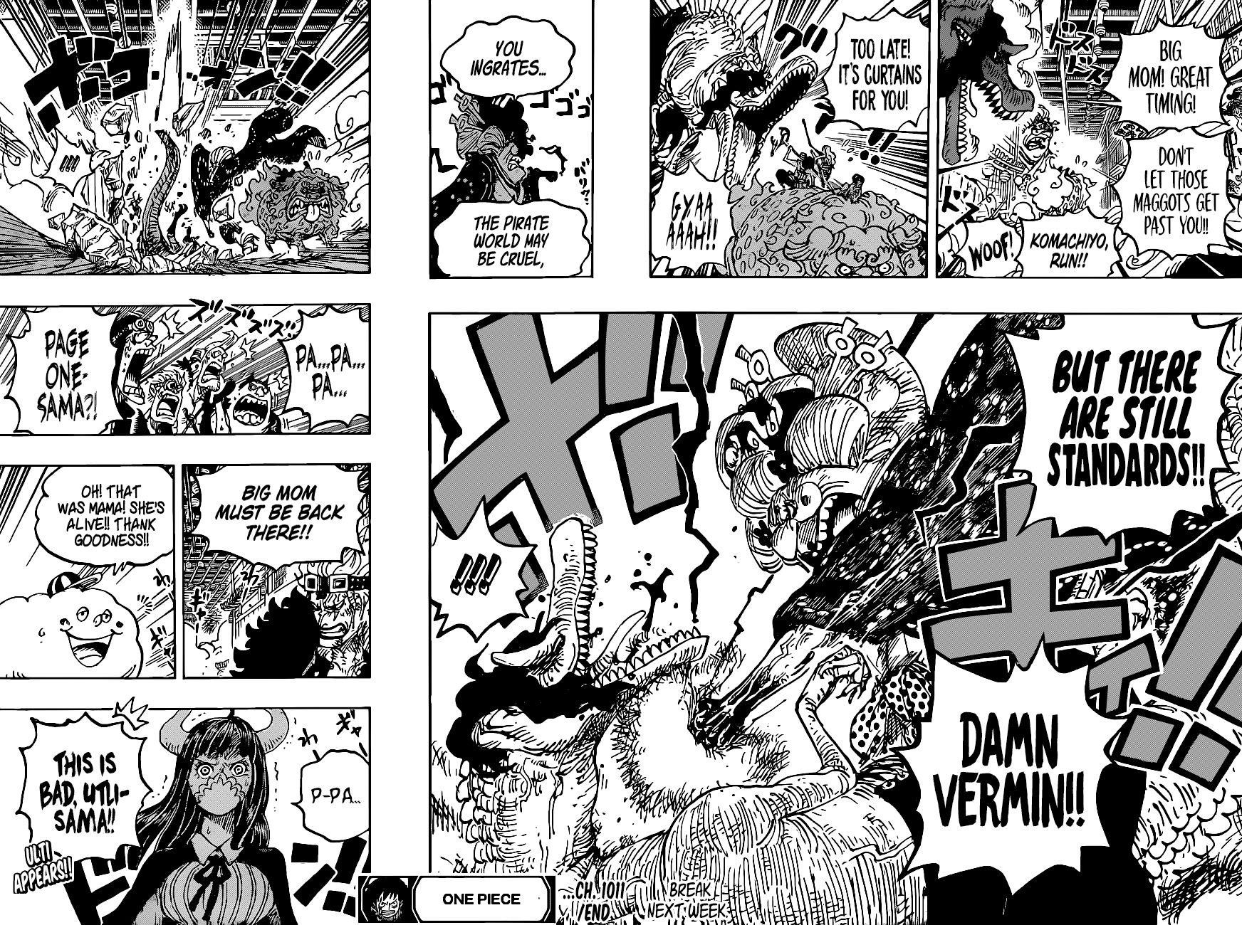 One Piece Chapter 1011 - Page 18 in English