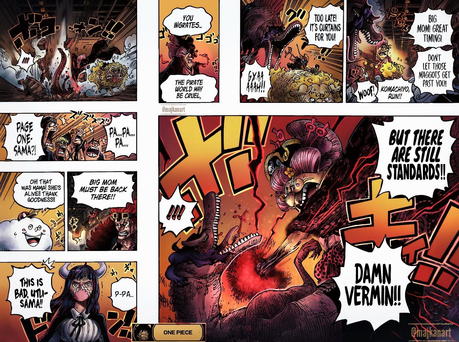 One Piece Chapter 1011 - Page 21 in English
