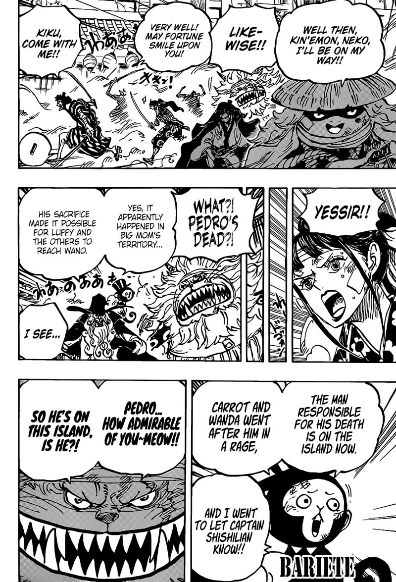 One Piece Chapter 1012 - Page 4 in English